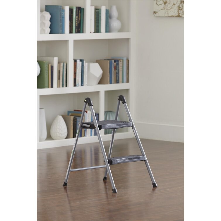 COSCO Hirst 2 Step Steel Lightweight Folding Step Stool